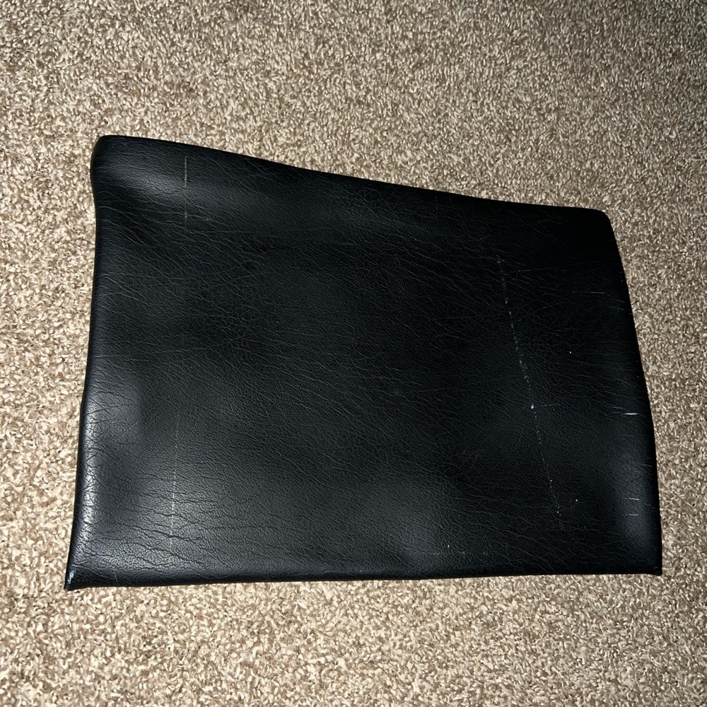 Hazel USA Vintage OG Leather Black Computer Laptop Bag